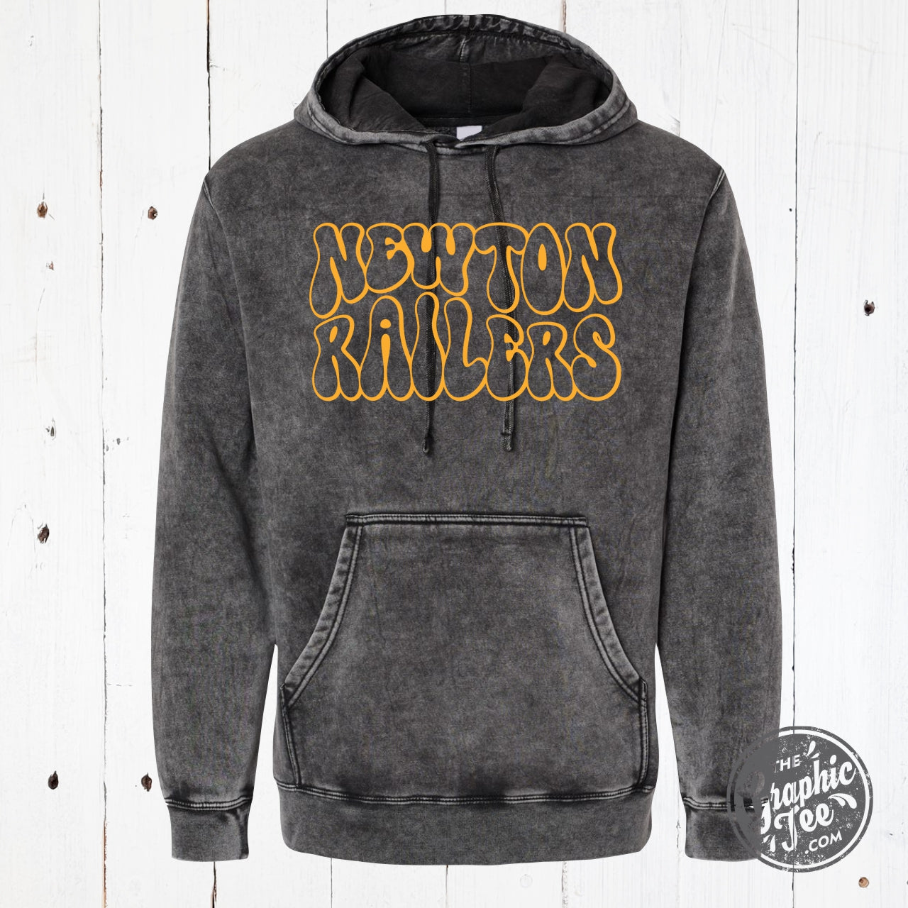 Newton Railers Retro Mineral Wash Hoodie