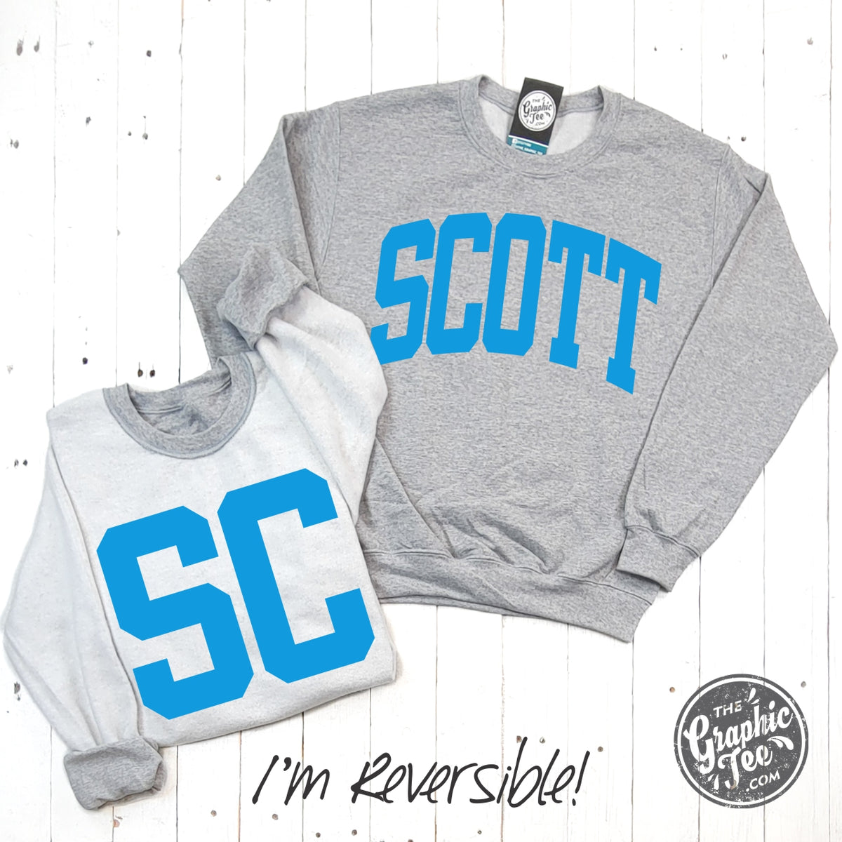 Scott City Sport Grey Reversible Sweatshirt