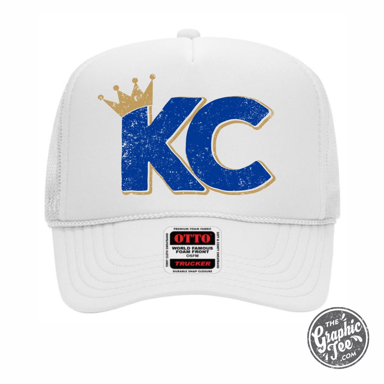 KC Crown Trucker Cap – The Graphic Tee - Main Image