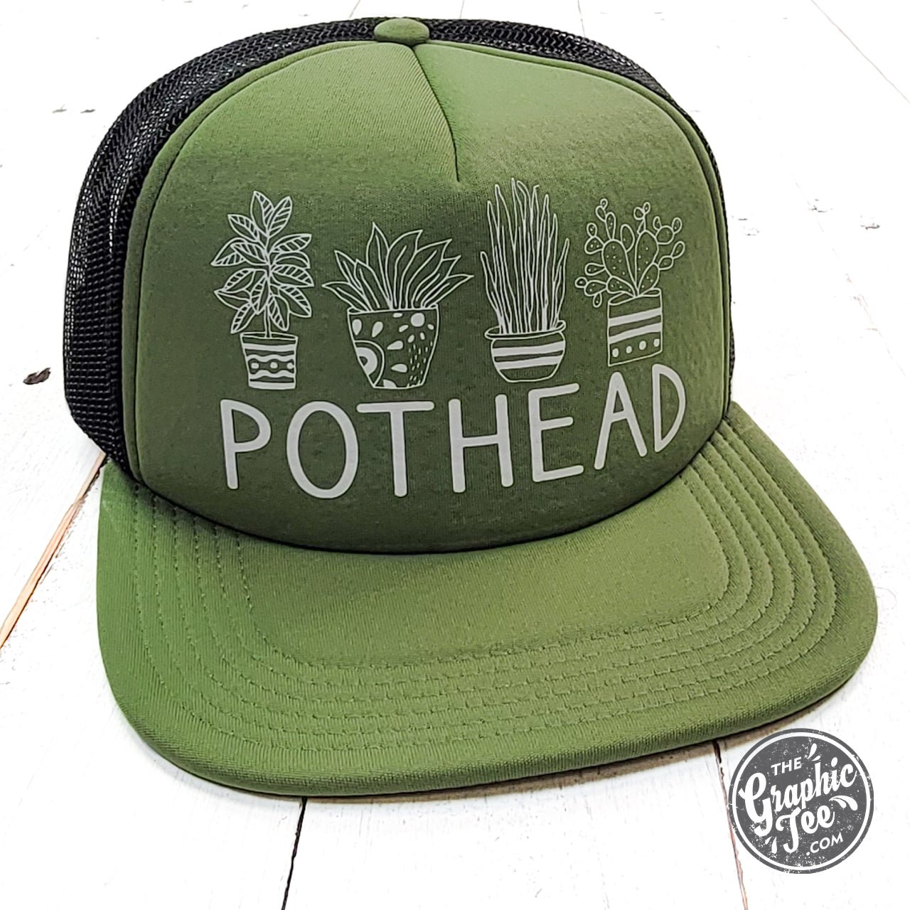Pothead Foam Trucker Cap - The Graphic Tee