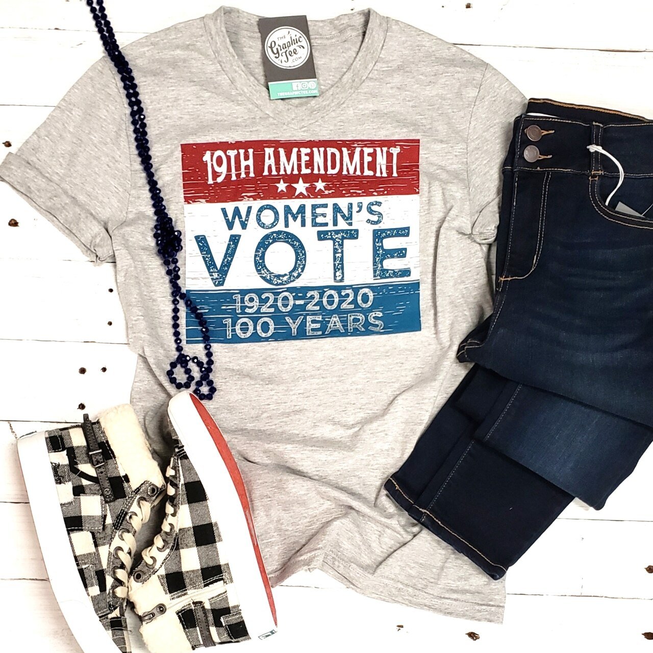 100 Years of Women's Voting Tee - The Graphic Tee