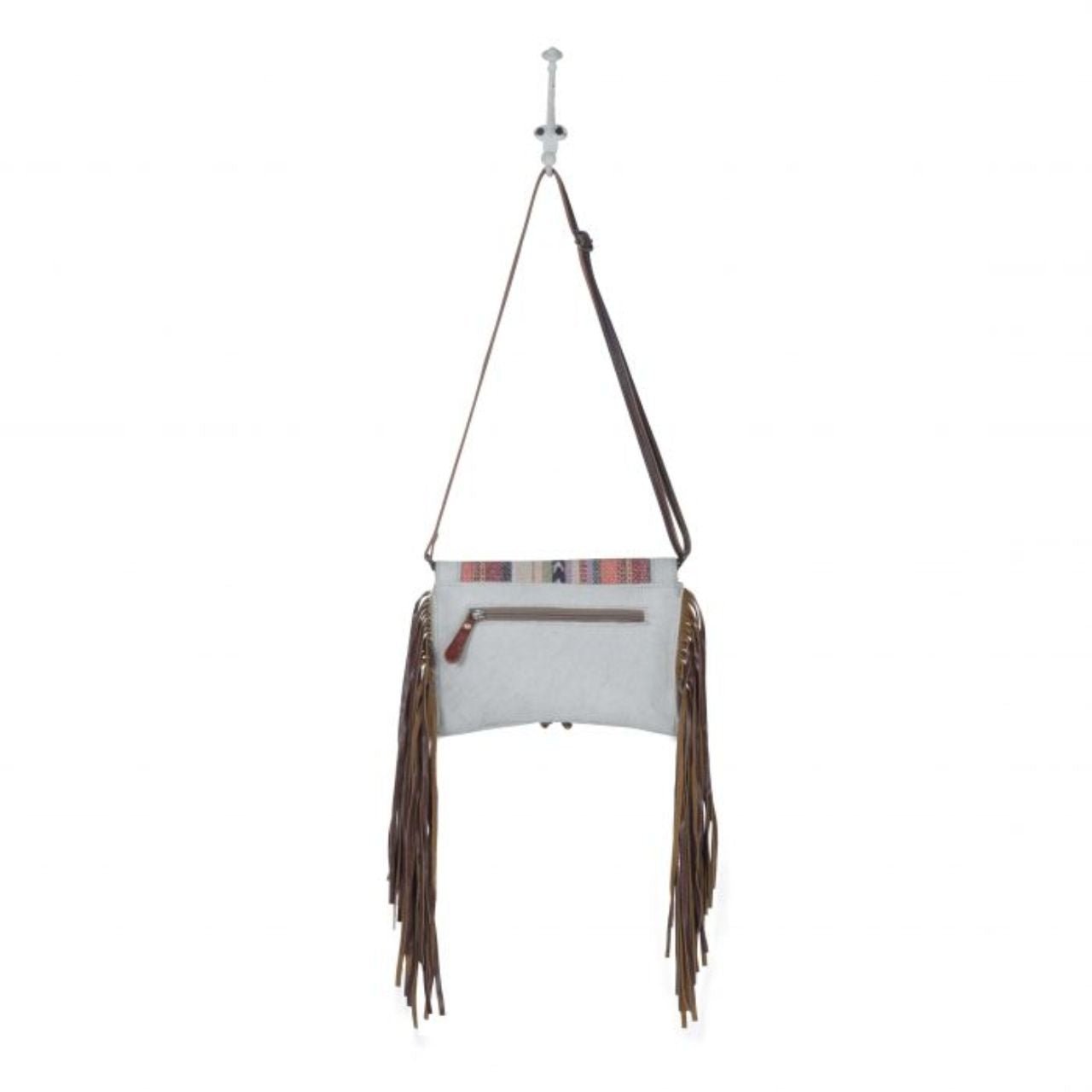 3816 Myra Delilcate Hues Leather and Hair On Bag - The Graphic Tee
