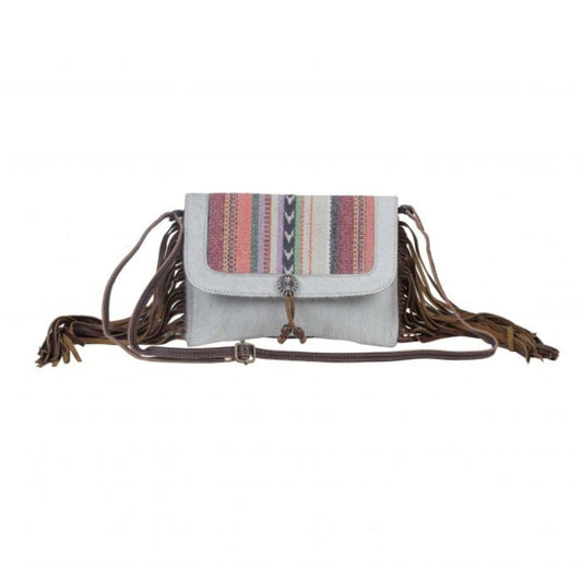 3816 Myra Delilcate Hues Leather and Hair On Bag - The Graphic Tee