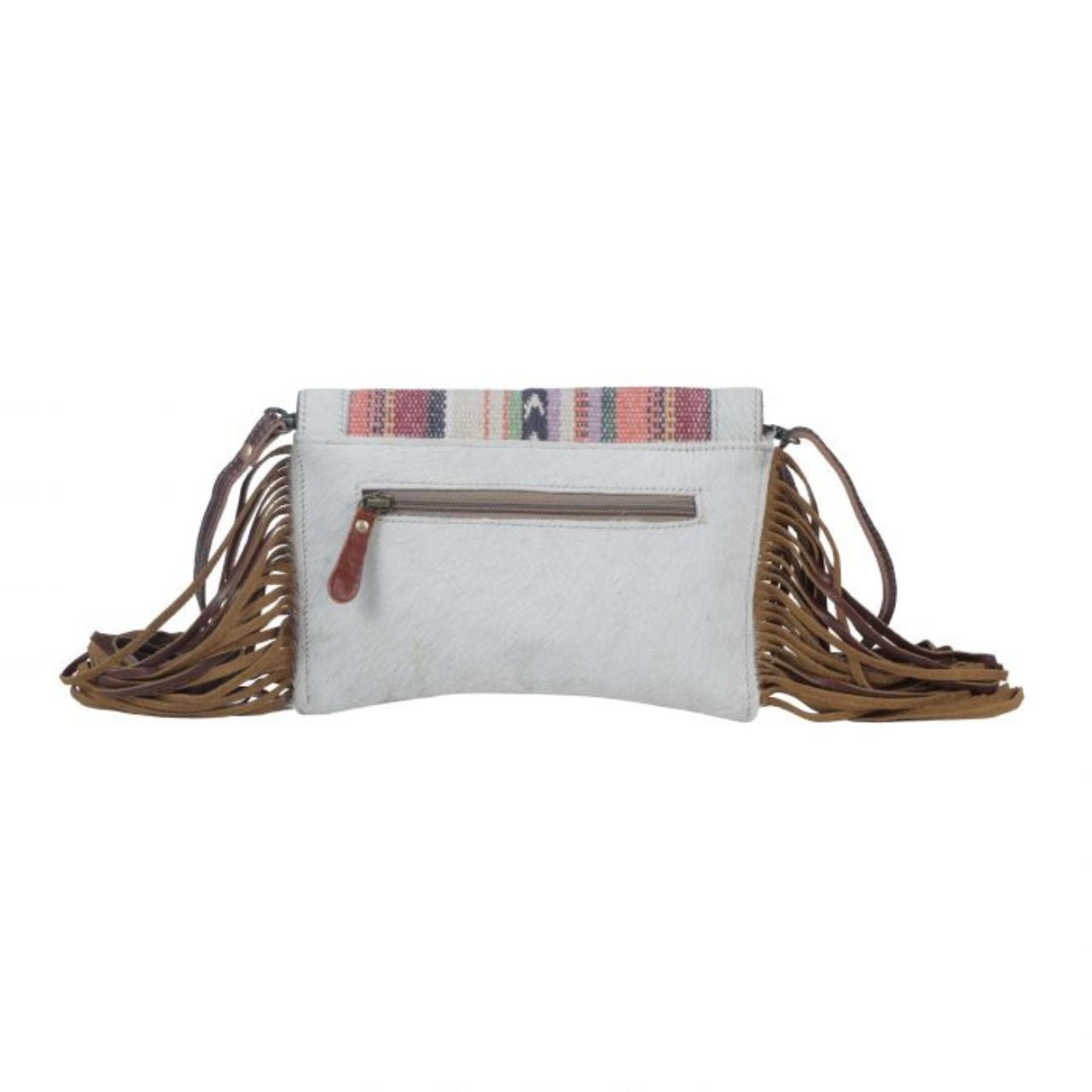 3816 Myra Delilcate Hues Leather and Hair On Bag - The Graphic Tee
