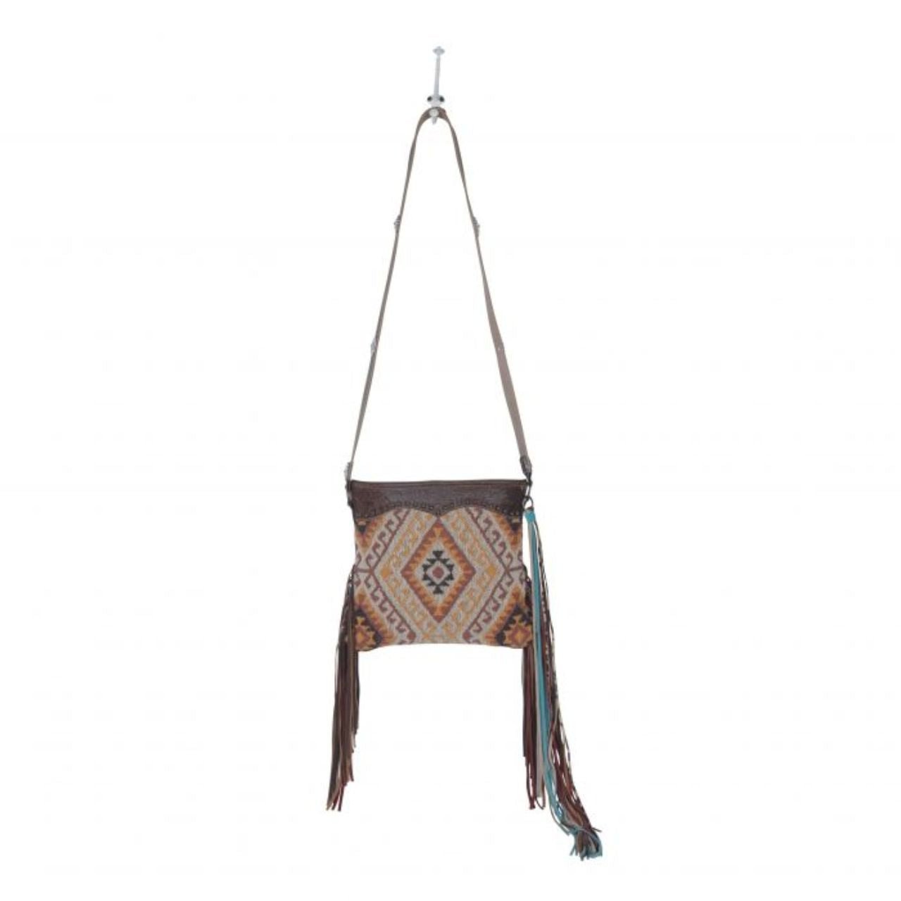 3961 Myra Psychedelic Tones Shoulder Bag - The Graphic Tee