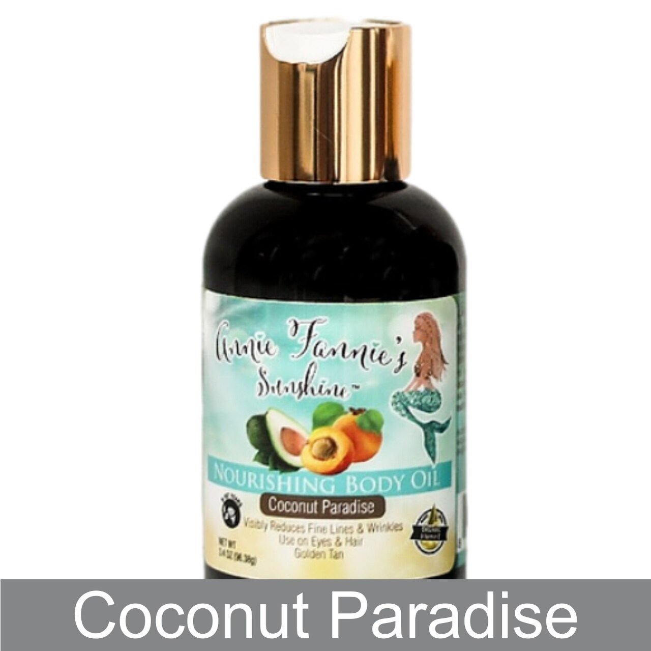 Annie Fannie's Coconut Paradise Oil - The Graphic Tee