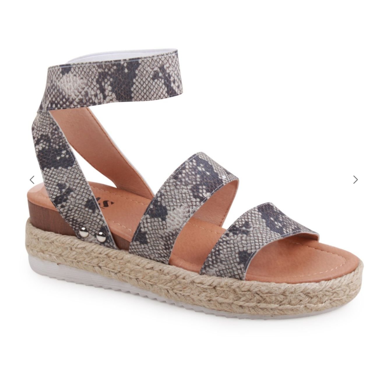 Austin Snake Skin Wedge - The Graphic Tee