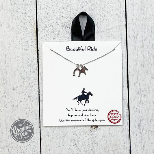 Beautiful Ride Necklace - The Graphic Tee