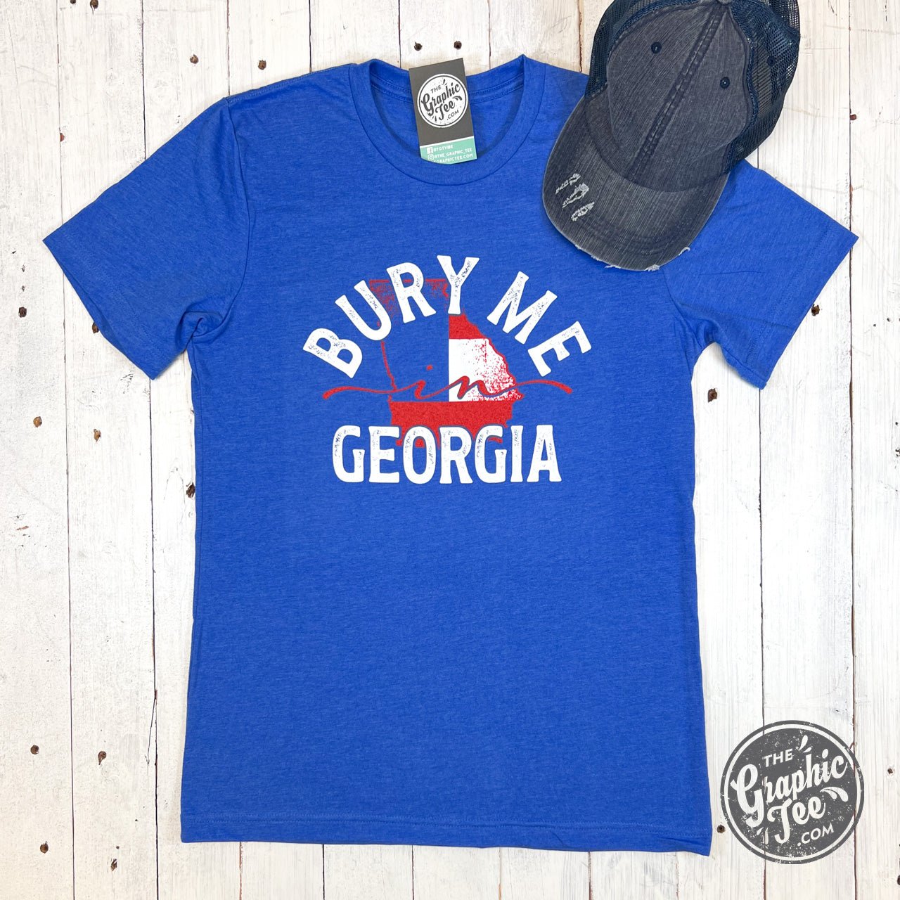 Bury Me In Georgia Short Sleeve Tee - The Graphic Tee