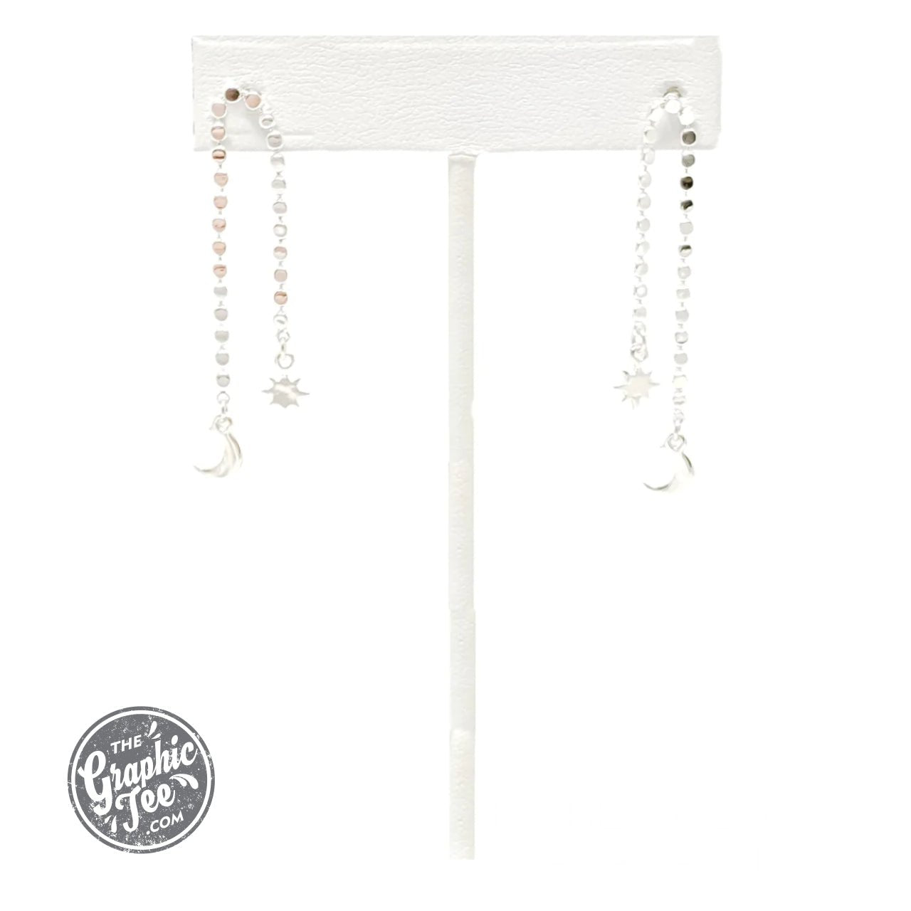 Casey Star and Moon Earring - The Graphic Tee