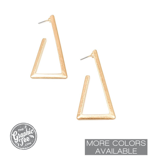 Charlotte Triangular Earrings - The Graphic Tee