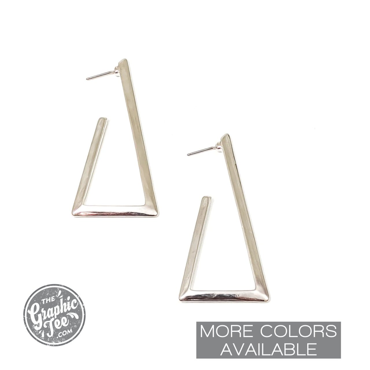 Charlotte Triangular Earrings - The Graphic Tee