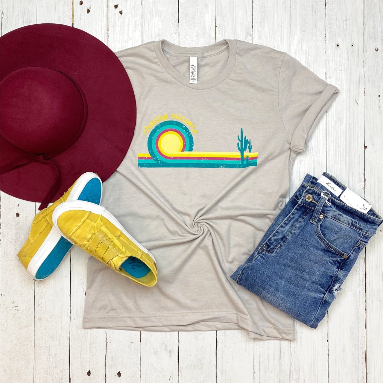 Chasing Sunsets Retro Tee - The Graphic Tee