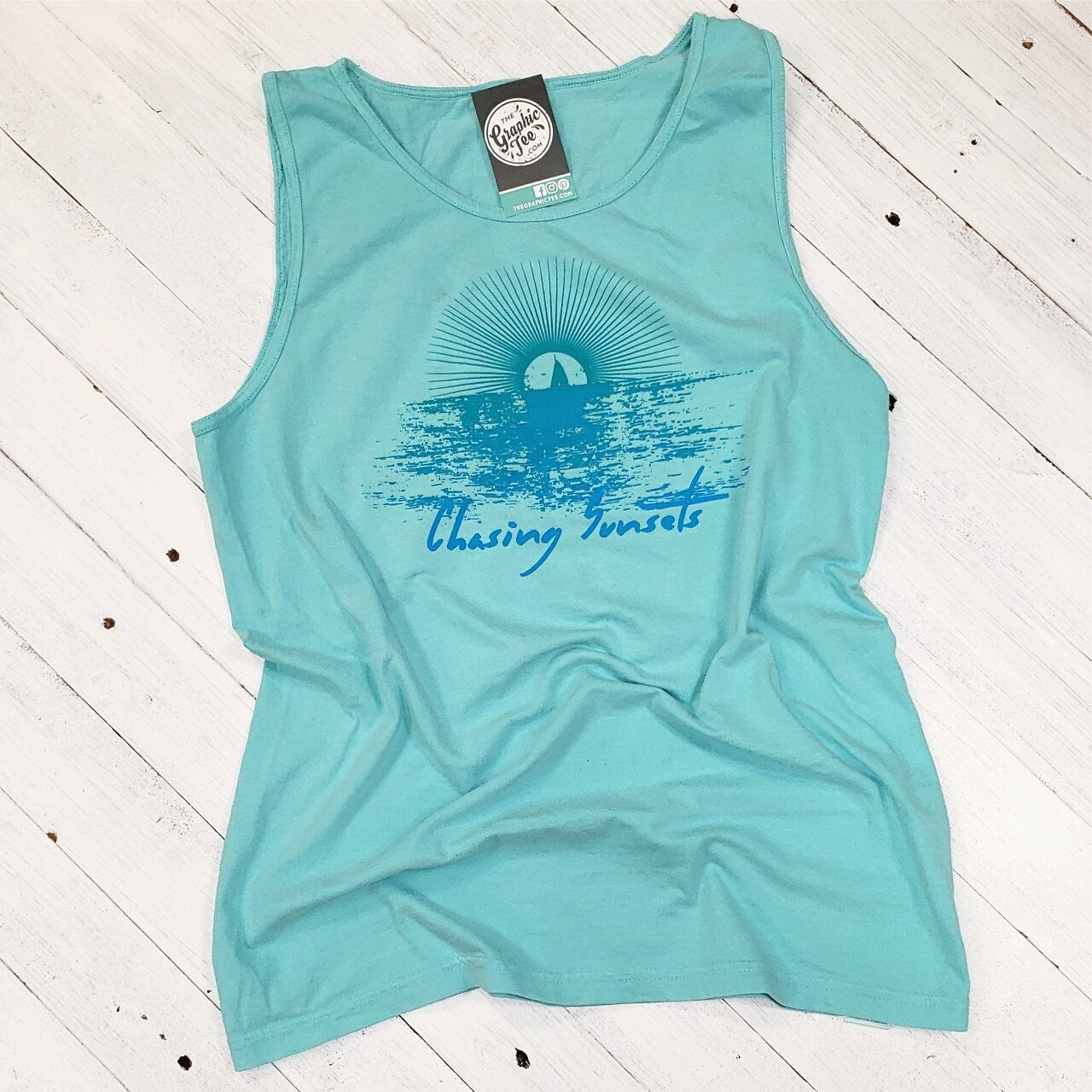 Chasing Sunsets - Unisex Tank - The Graphic Tee