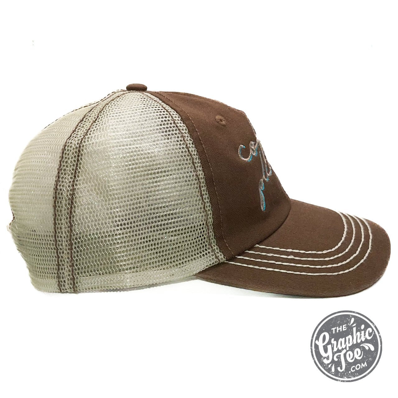 Coffee Please - Mesh Back Cap - The Graphic Tee