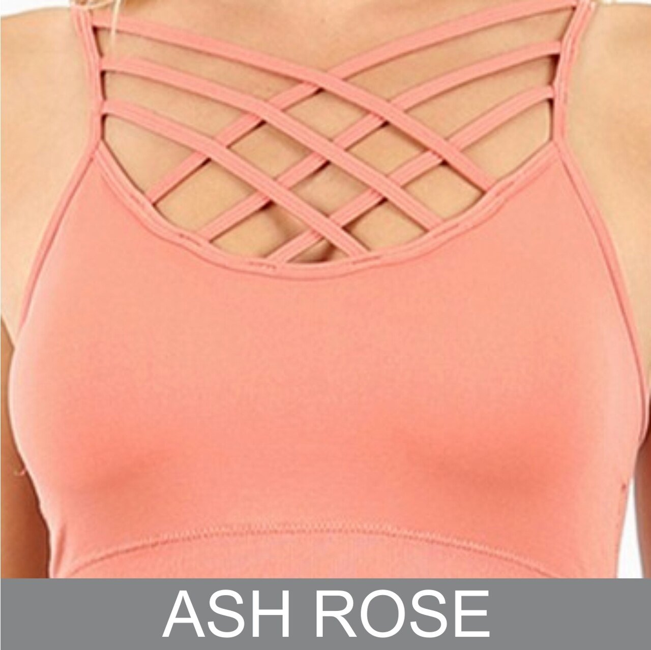 Criss-Cross Bralette - The Graphic Tee