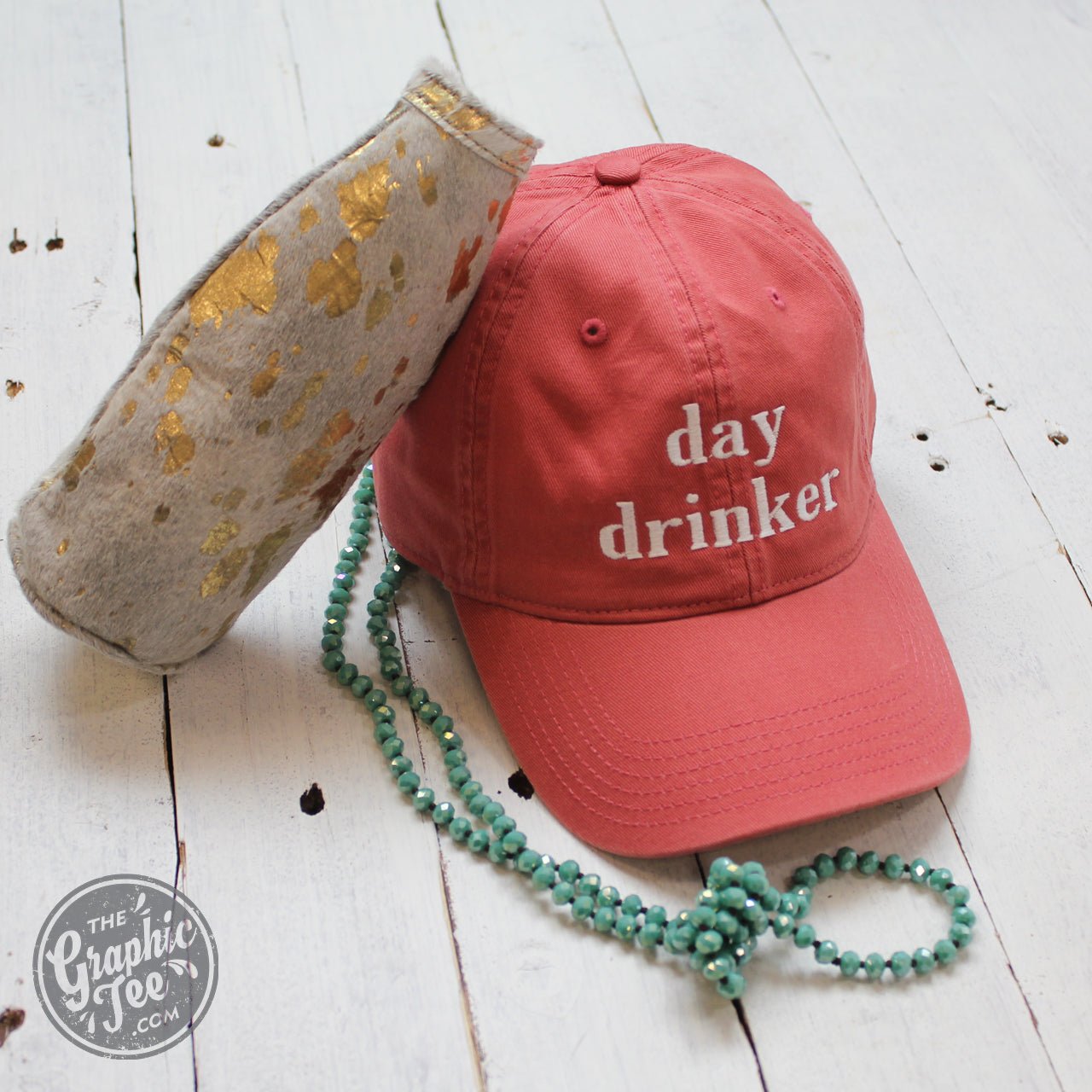 Day Drinker - Nantucket Red Relaxed Twill Dad Hat - The Graphic Tee