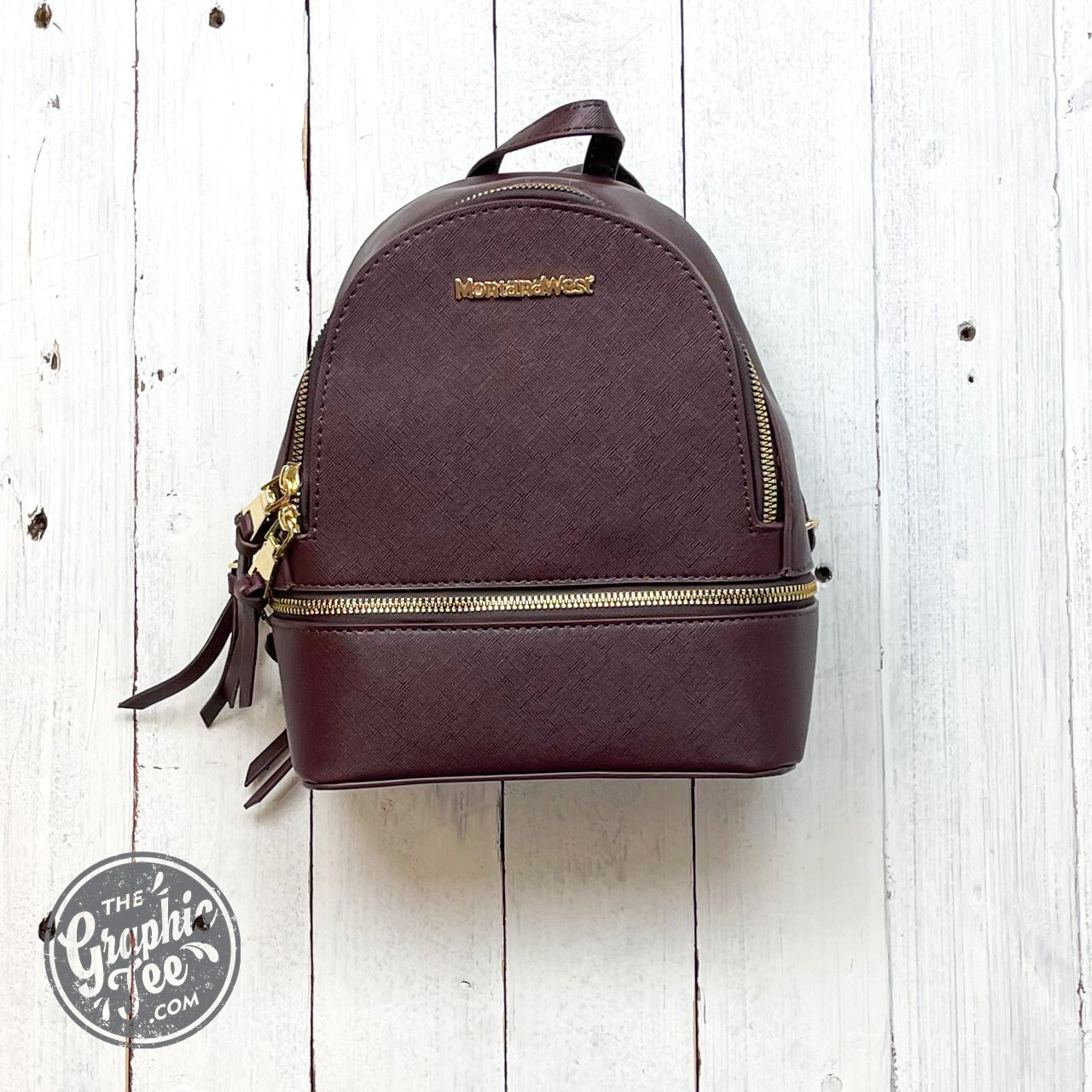 Diedra Small Backpack Purse - The Graphic Tee