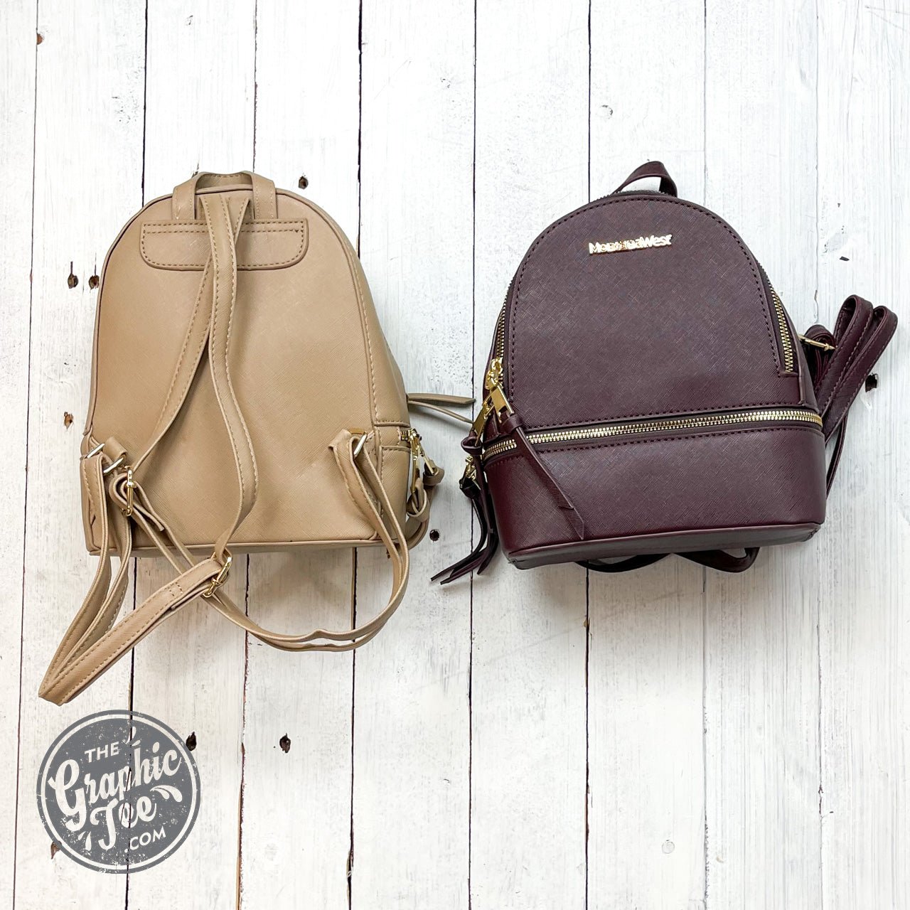 Diedra Small Backpack Purse - The Graphic Tee