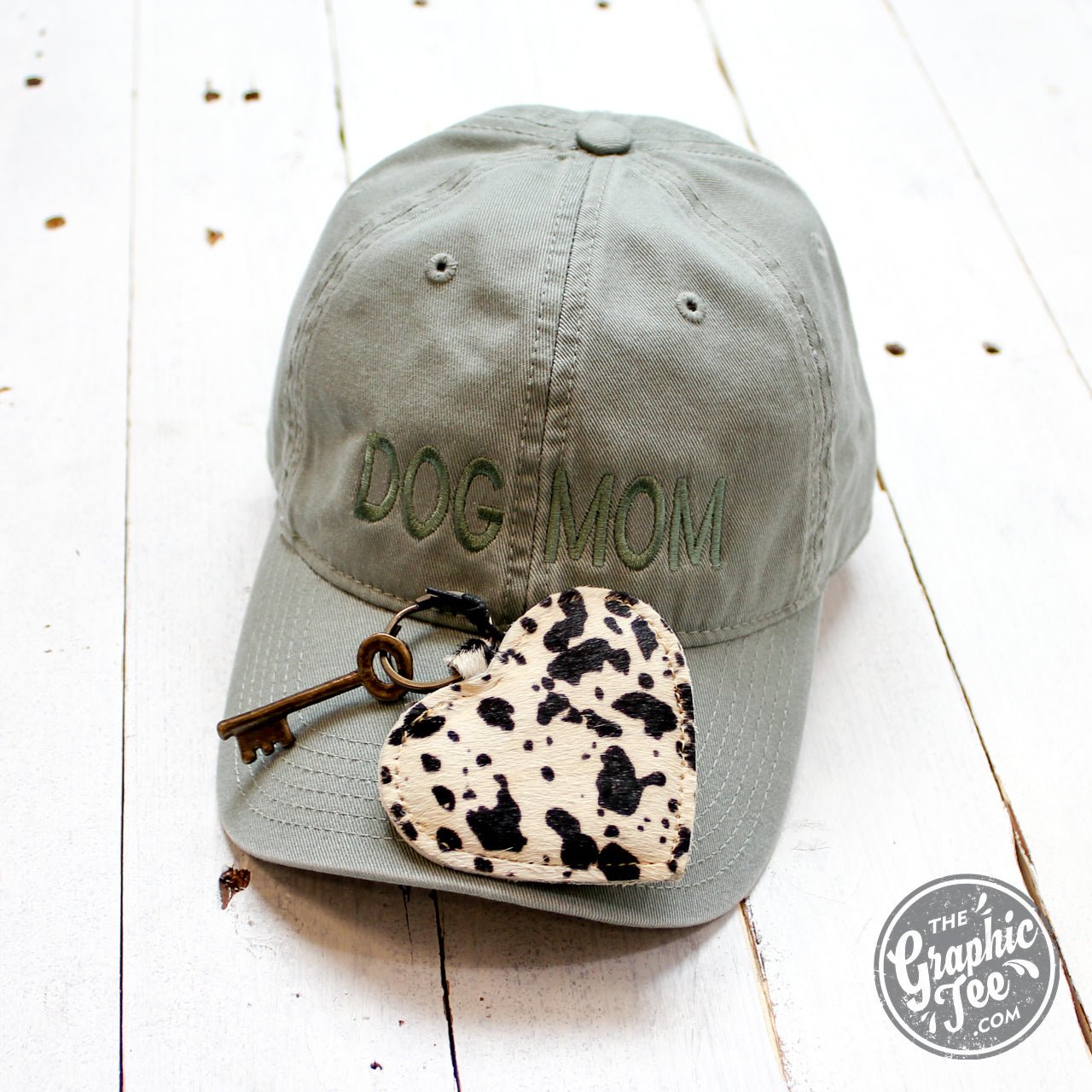 Dog Mom - Sawgrass Relaxed Twill Dad Hat - The Graphic Tee