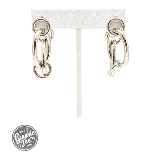 Elaina Link Earrings - The Graphic Tee