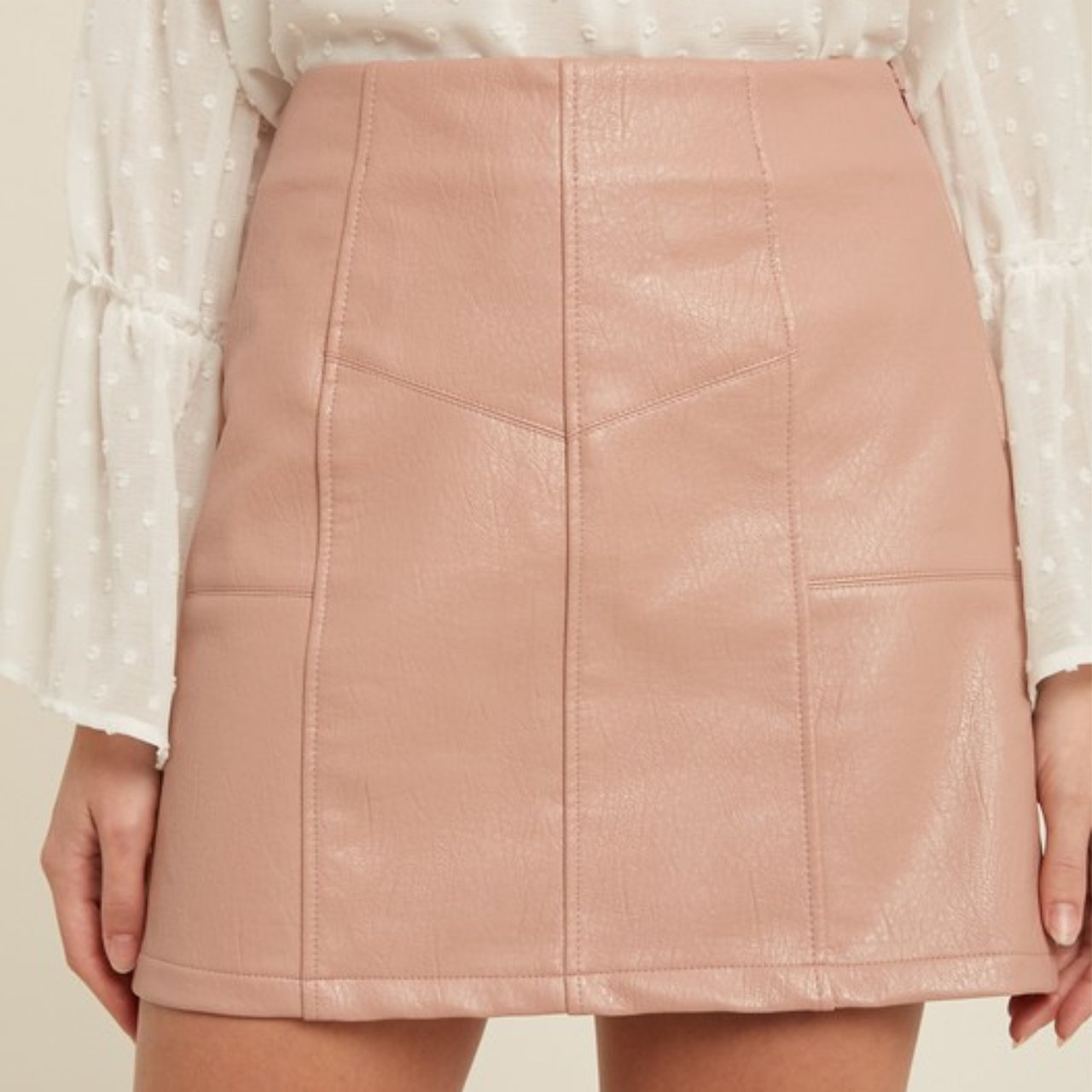 Emma Dusty Pink Skirt - The Graphic Tee