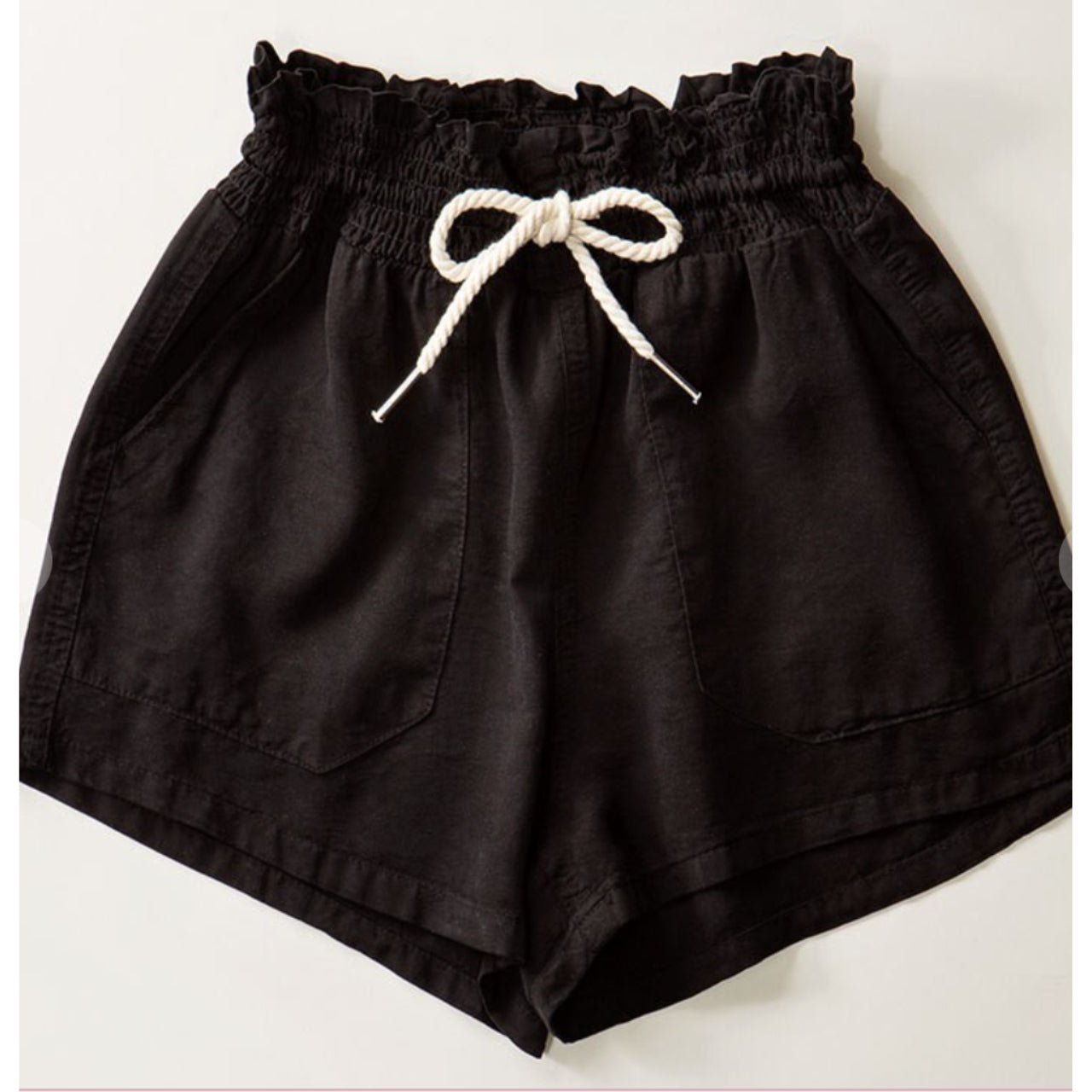 Evie Rope Drawstring Summer Shorts - The Graphic Tee