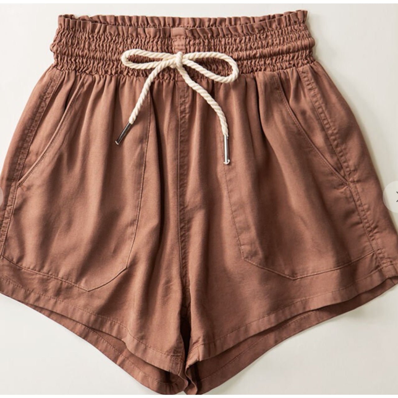 Evie Rope Drawstring Summer Shorts - The Graphic Tee