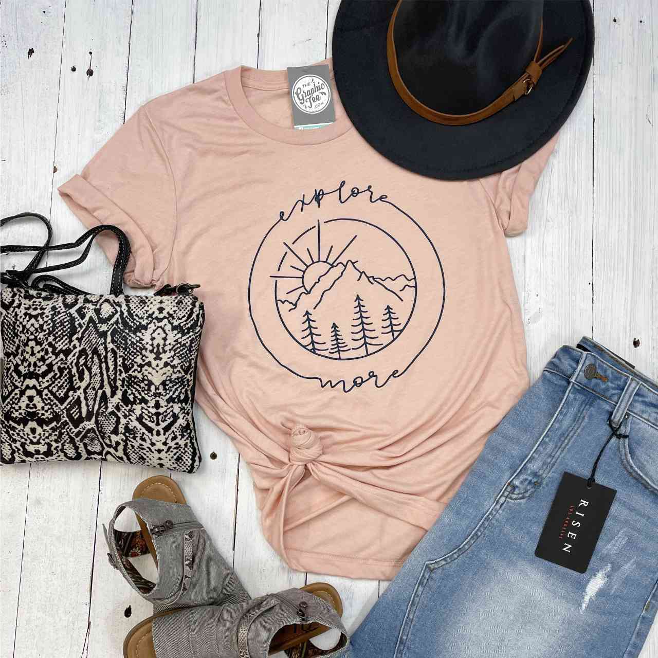 Explore More - Unisex Tee - The Graphic Tee