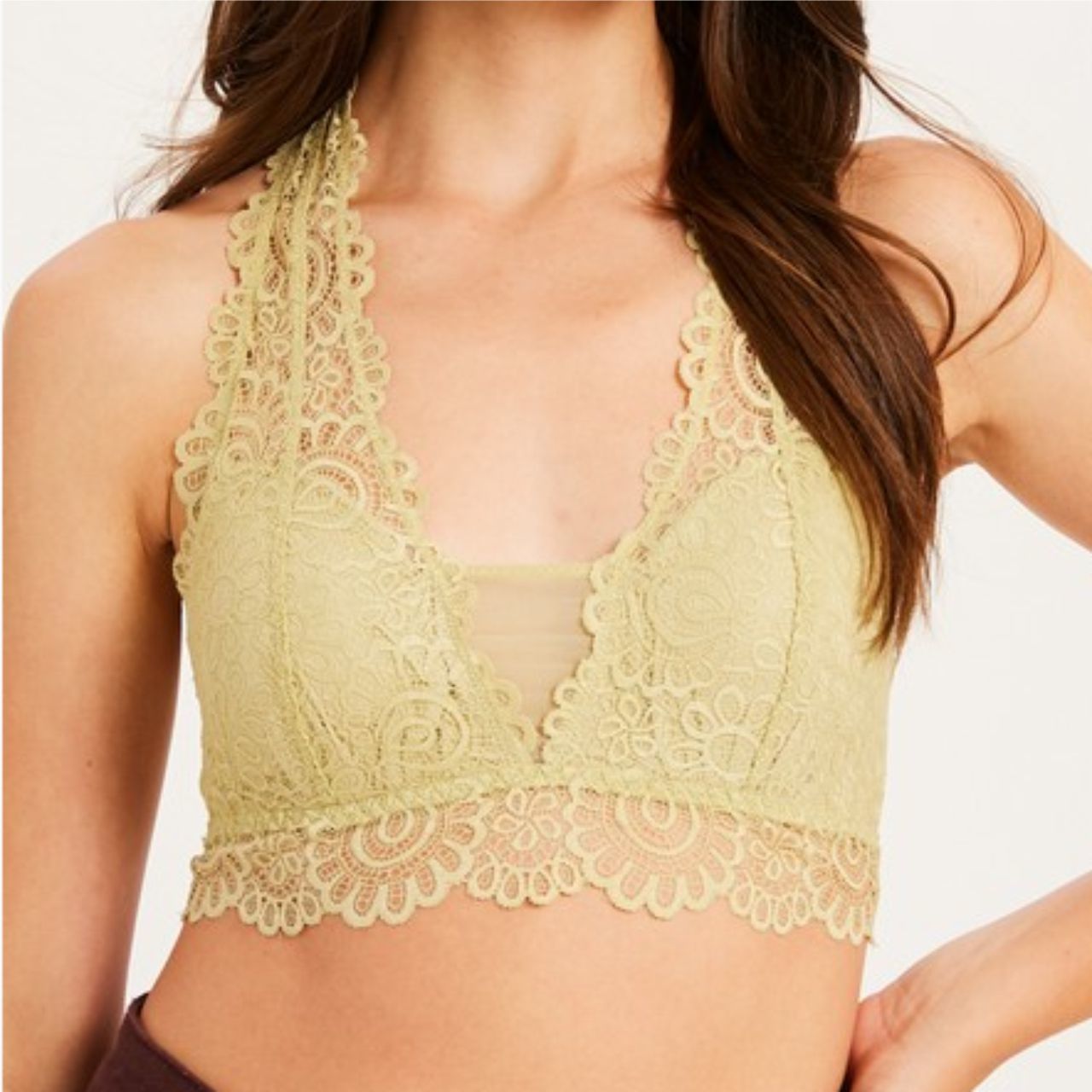 Floral Lace Bralette - The Graphic Tee