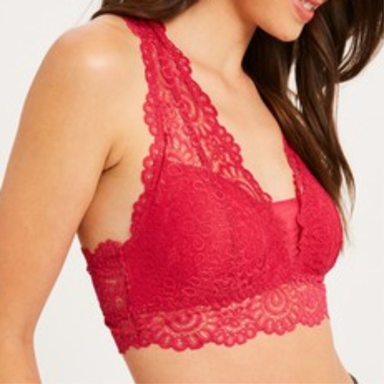 Floral Lace Bralette - The Graphic Tee