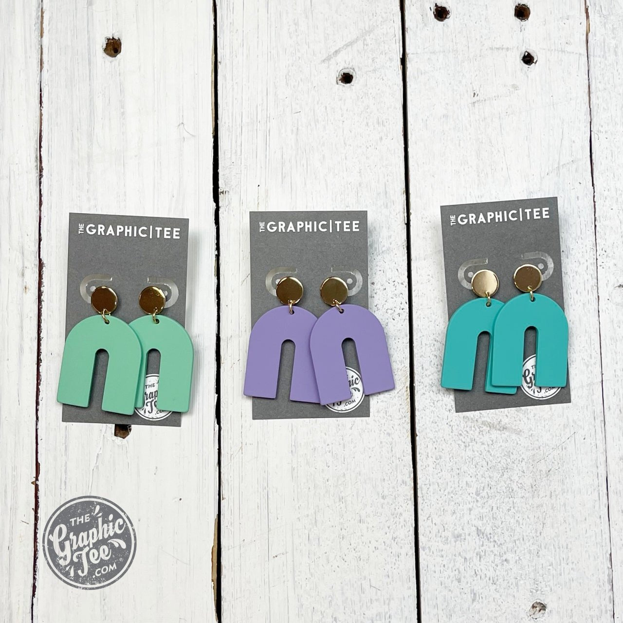 Ginny Arch Earrings - The Graphic Tee