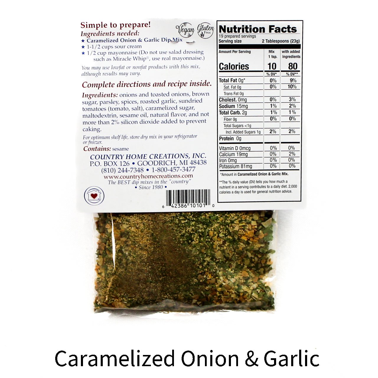 Gourmet Dip Mixes (Savory and Sweet) - The Graphic Tee