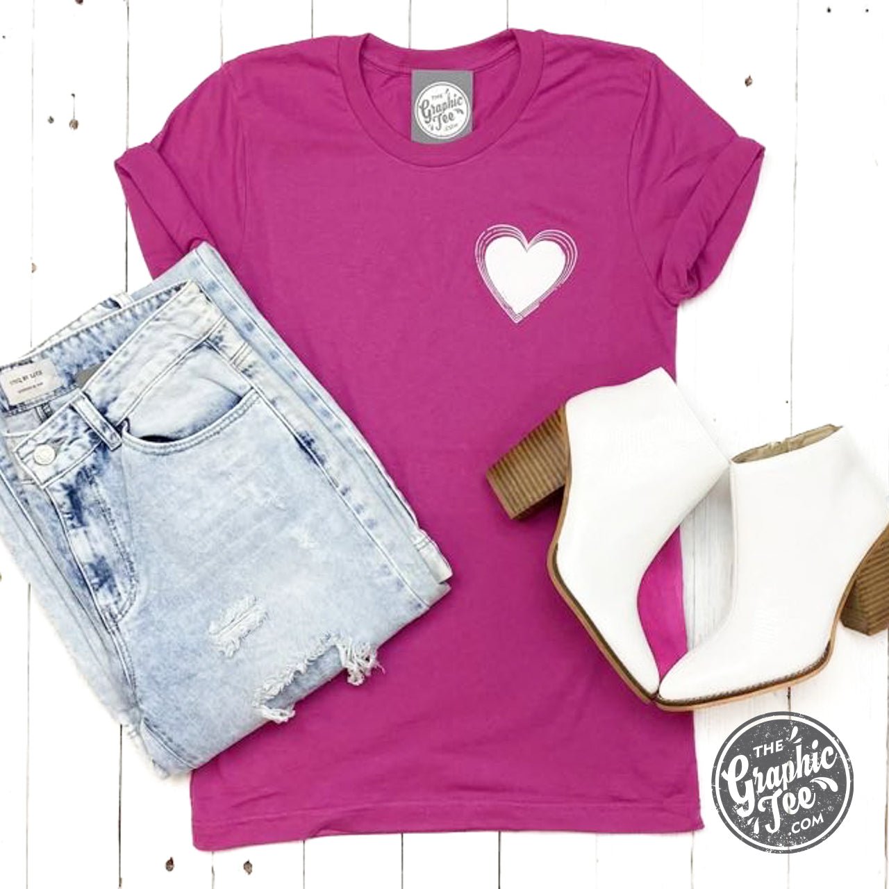 Heart Unisex Tee - The Graphic Tee