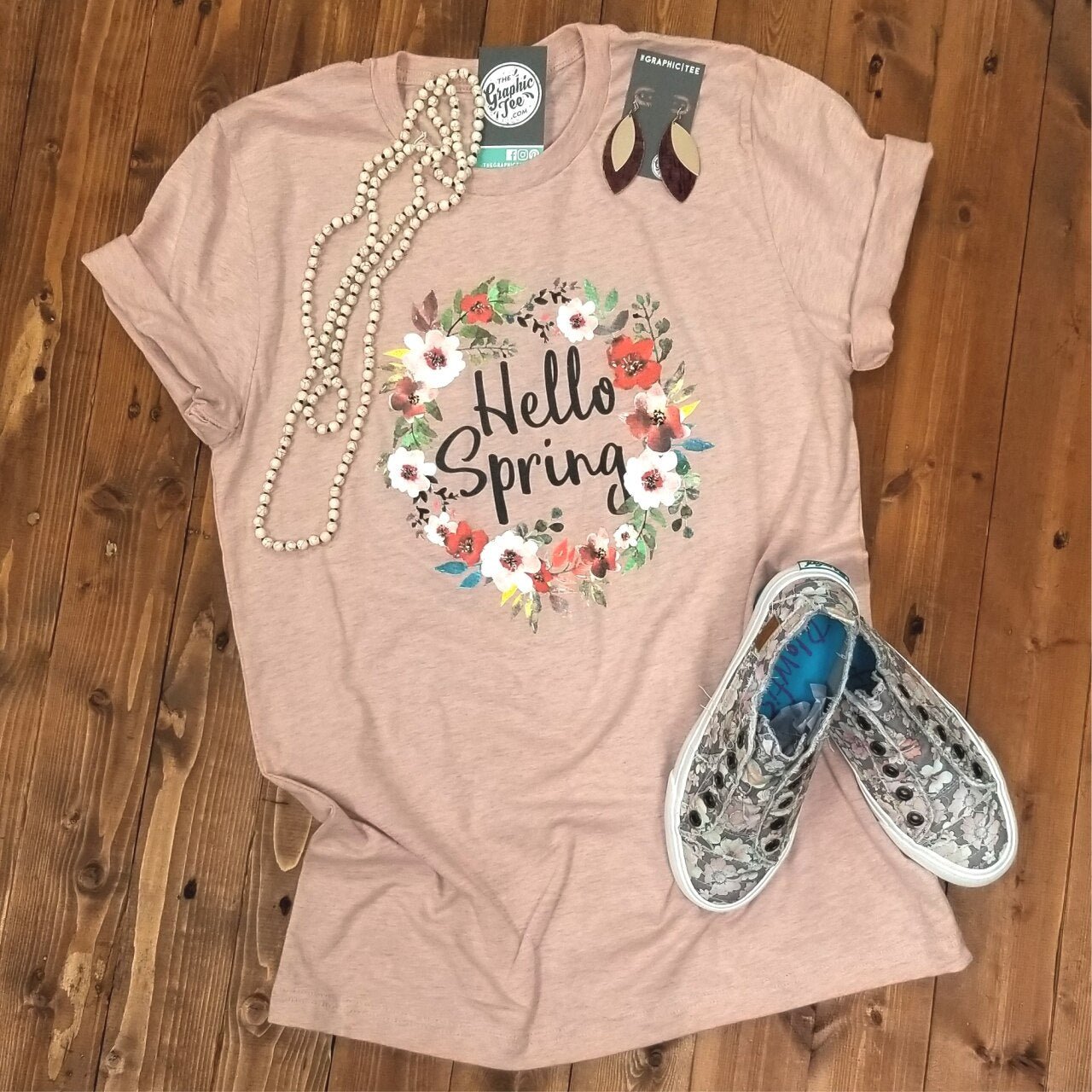 Hello Spring - Unisex Tee - The Graphic Tee