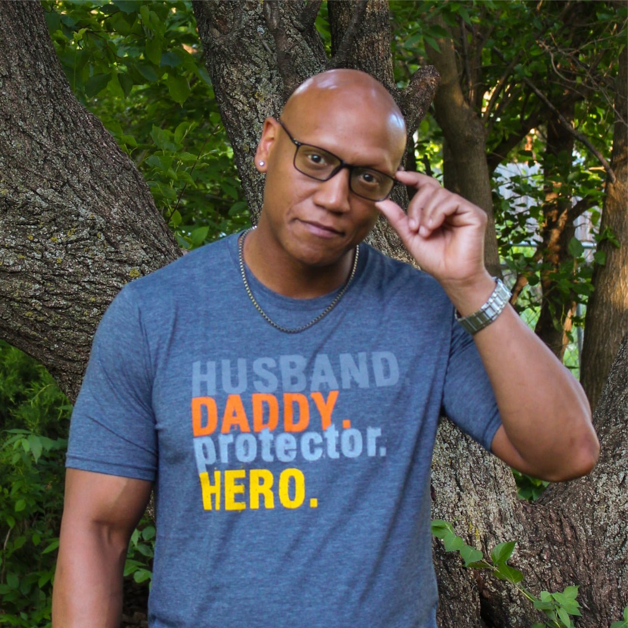 daddy protector hero shirt