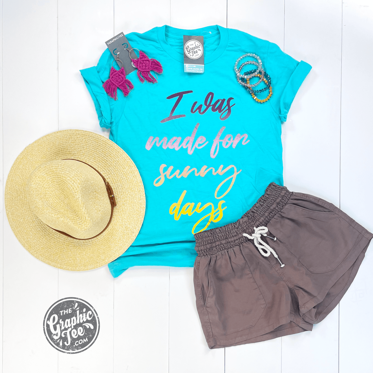 I Was Made For Sunny Days Unisex Graphic Tee - The Graphic Tee