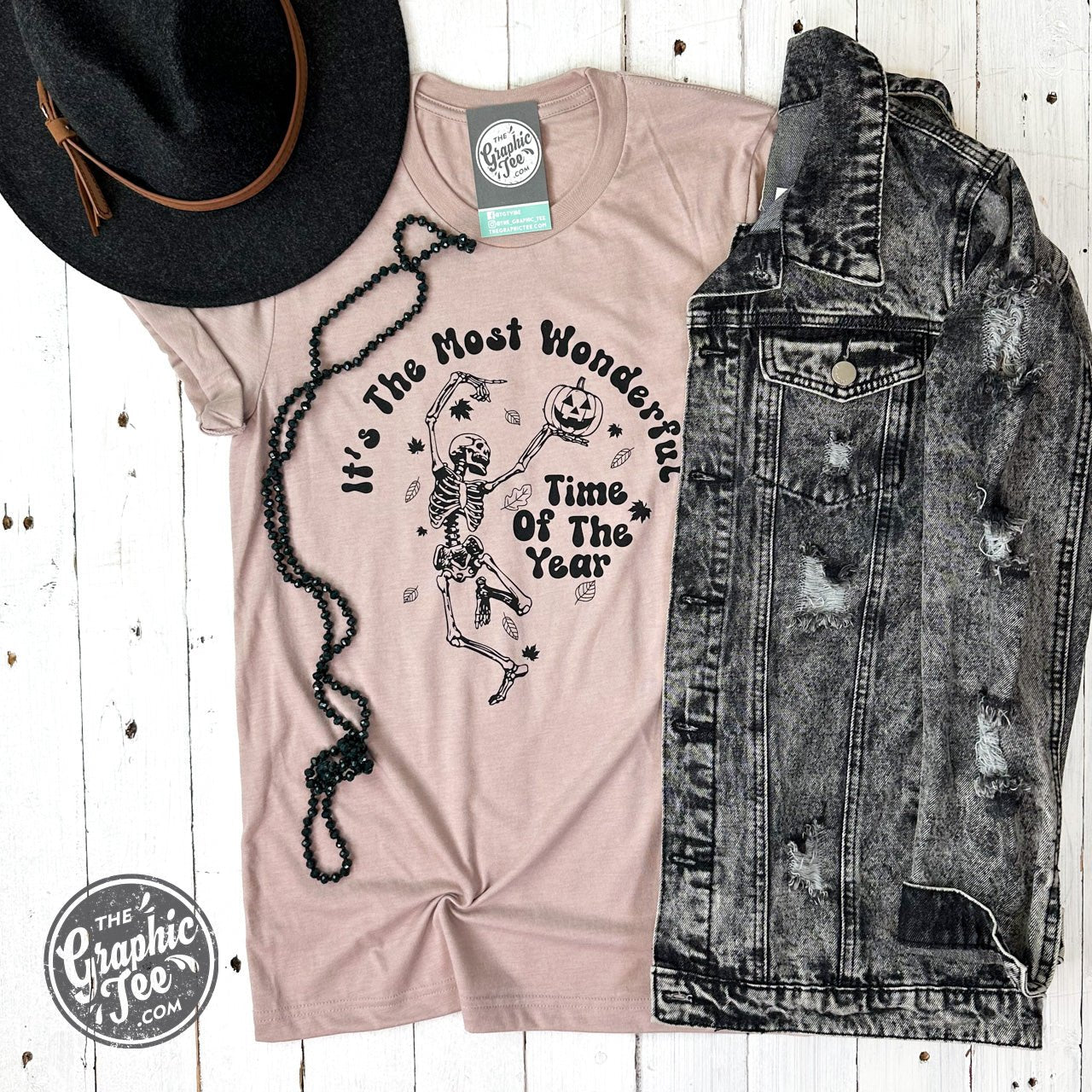 It's the Most Wonderful Time of the Year Halloween Short Sleeve Tee - The Graphic Tee
