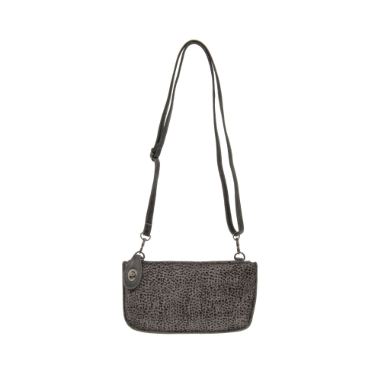 Junie Platinum Mini Crossbody Wristlet Clutch - The Graphic Tee