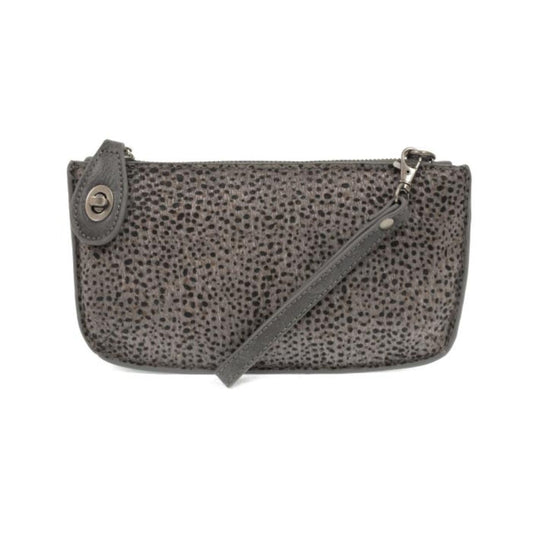 Junie Platinum Mini Crossbody Wristlet Clutch - The Graphic Tee