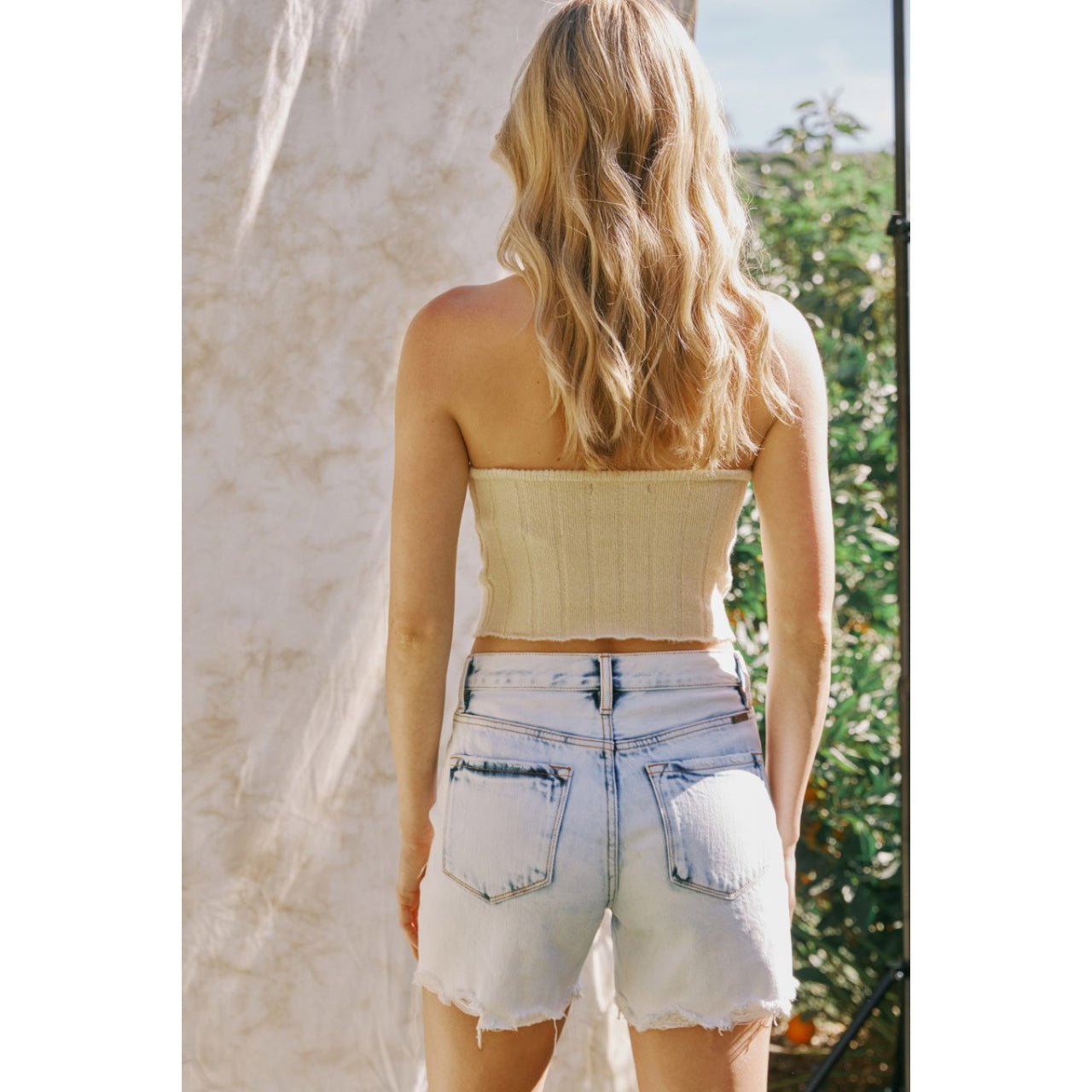 Kancan Bellini High Rise Shorts - The Graphic Tee