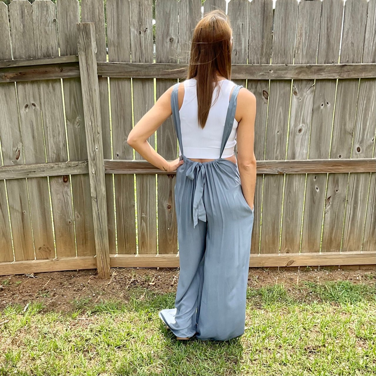 Kelsie Suspender Jumpsuit - The Graphic Tee