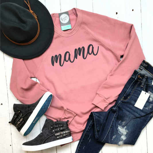 Mama Sponge Fleece Sweatshirt - The Graphic Tee