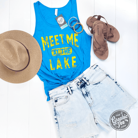 Meet Me At The Lake Unisex Tank - The Graphic Tee