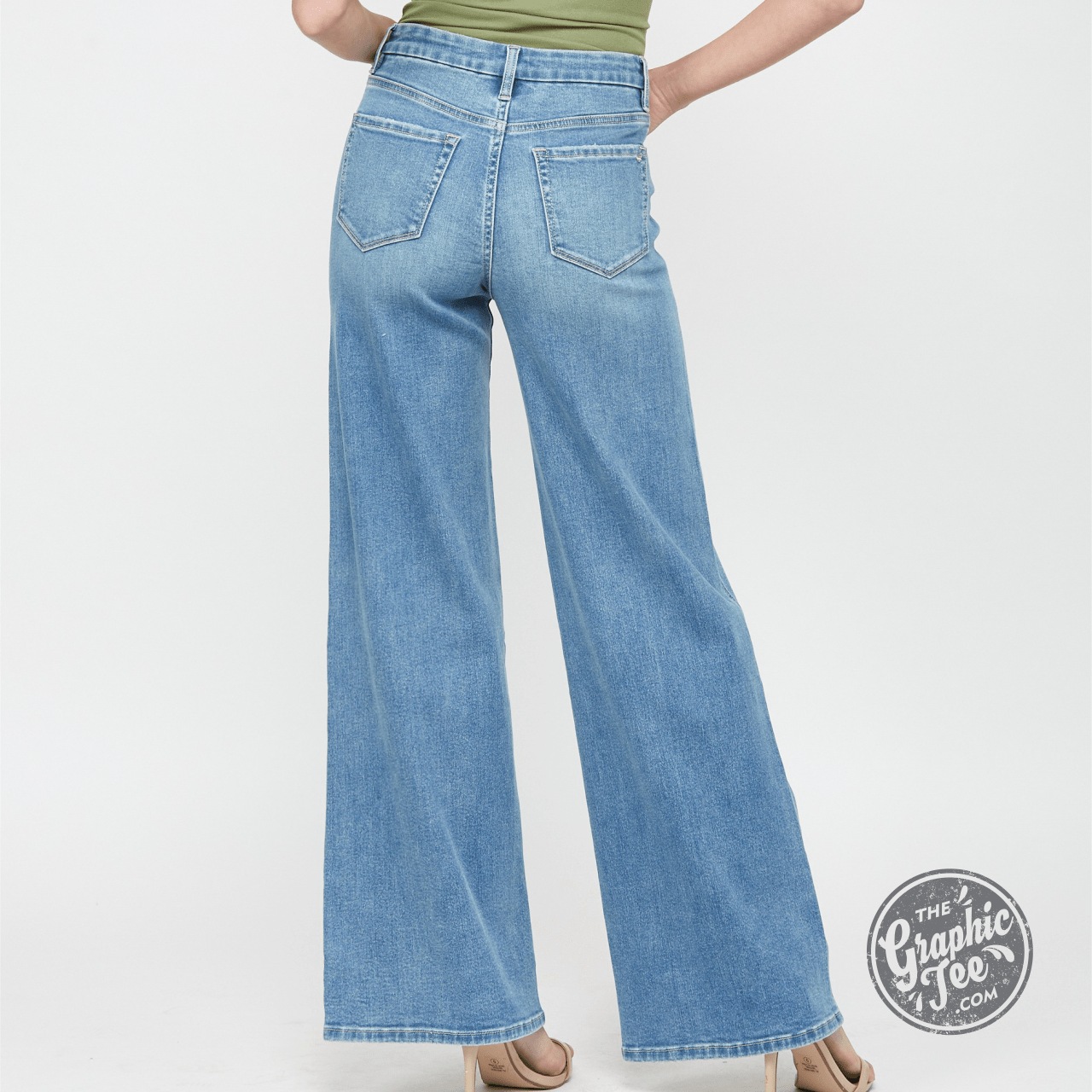 Mica Denim Medium Wash Skater Jean - The Graphic Tee