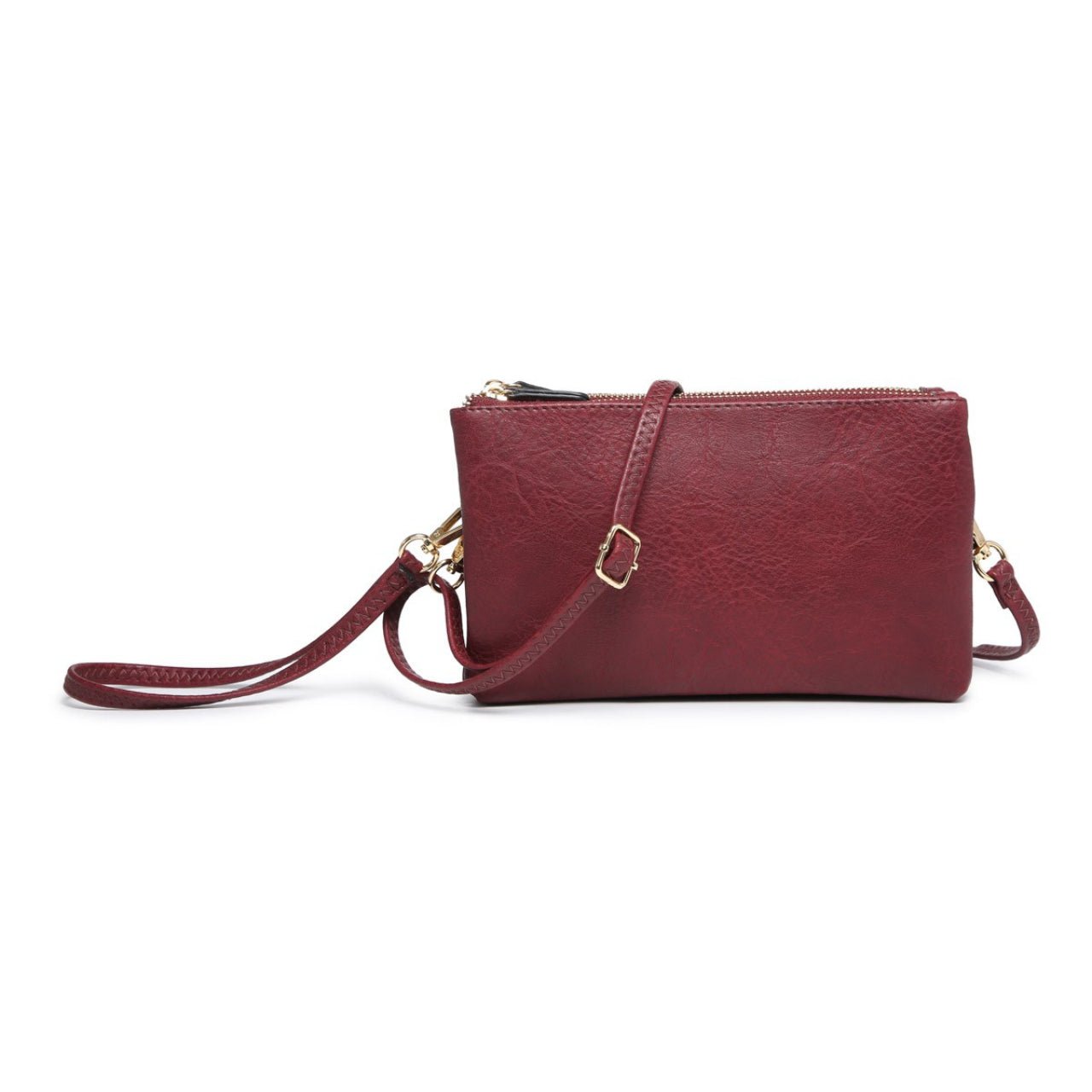Miley Dual Zipper Crossbody Handbag - The Graphic Tee