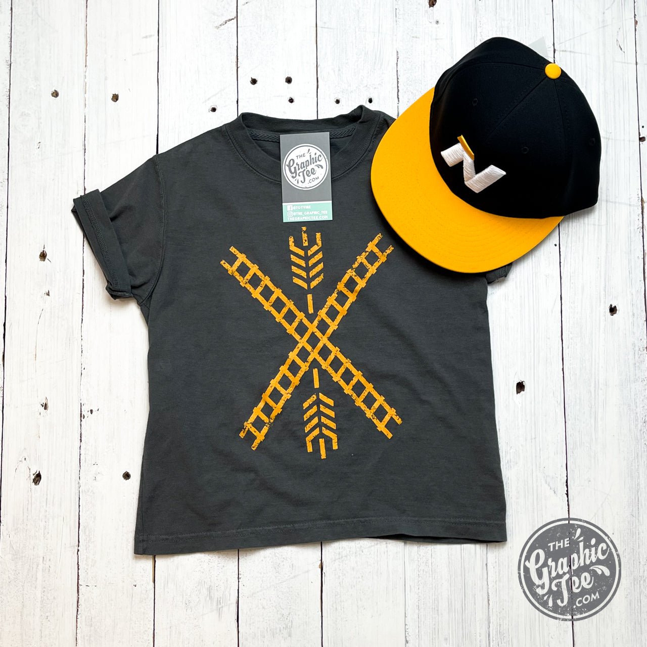 Newton Flag Comfort Wash YOUTH Tee - The Graphic Tee