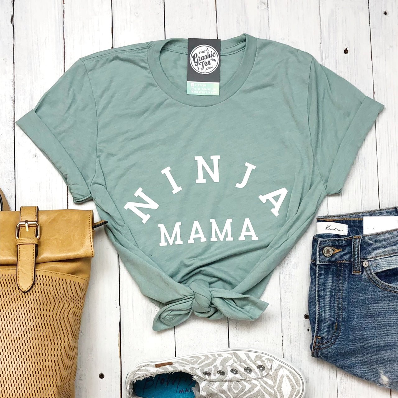 Ninja Mama Tee - The Graphic Tee