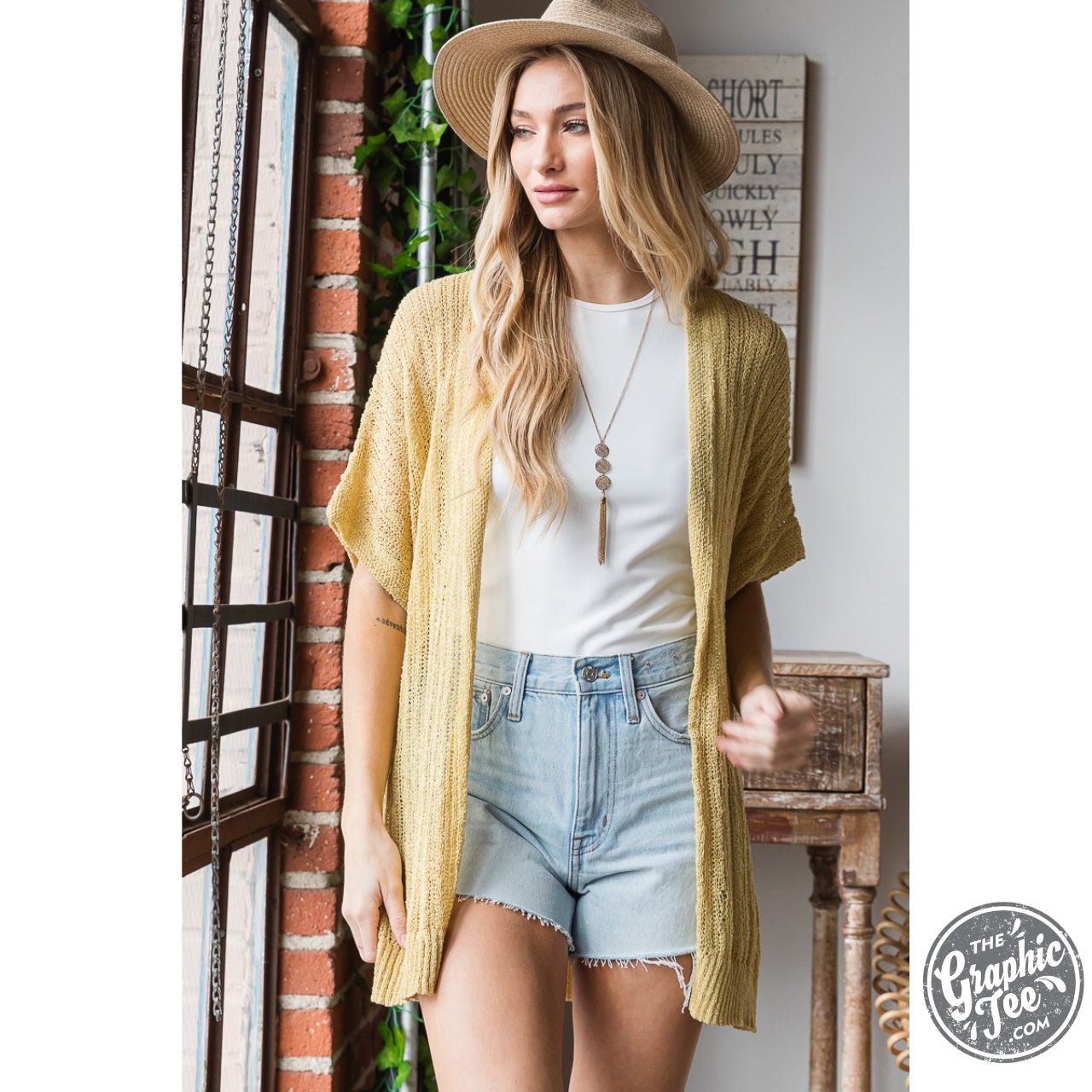 Oh Honey Lightweight Knit Cardigan - The Graphic Tee