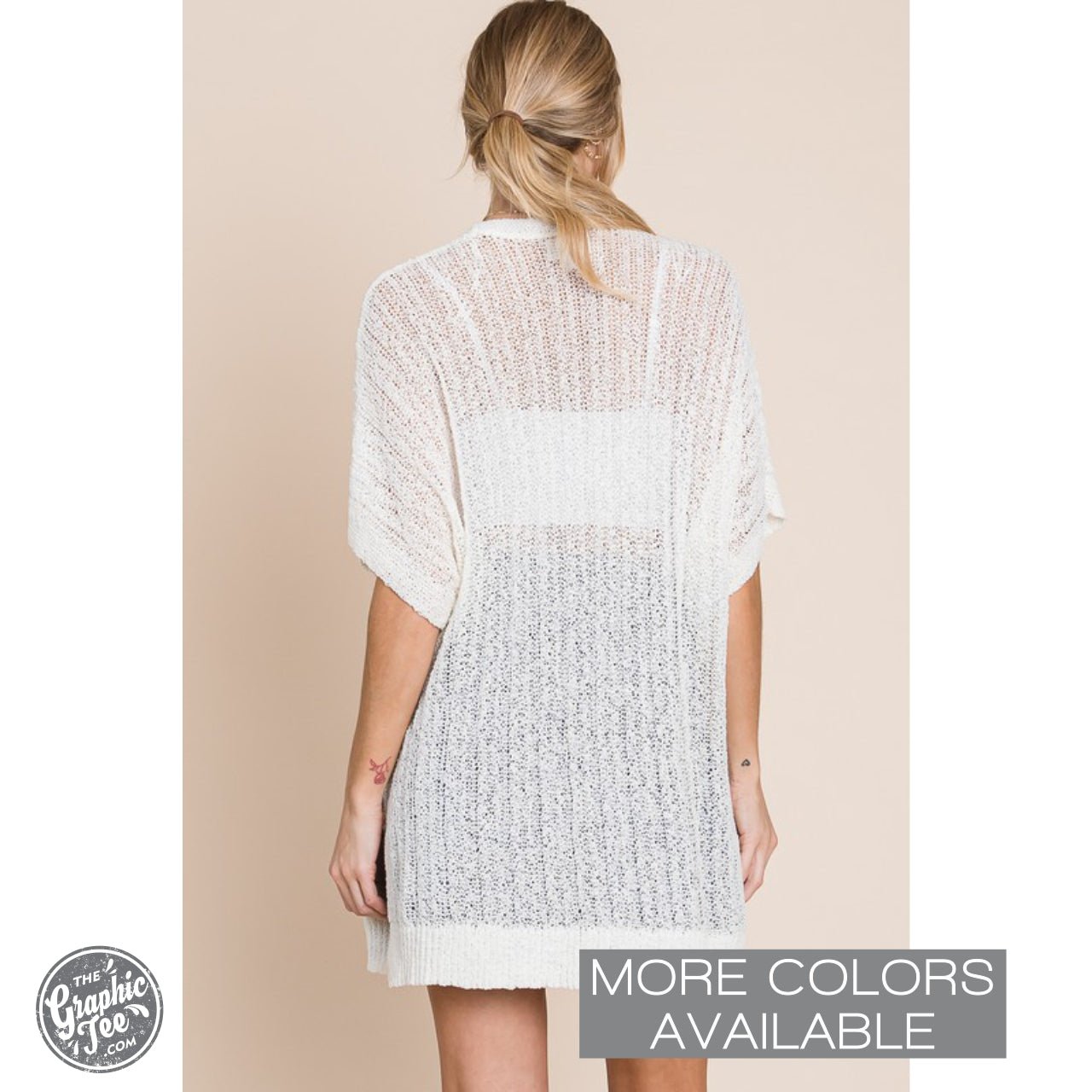 Oh Honey Lightweight Knit Cardigan - The Graphic Tee